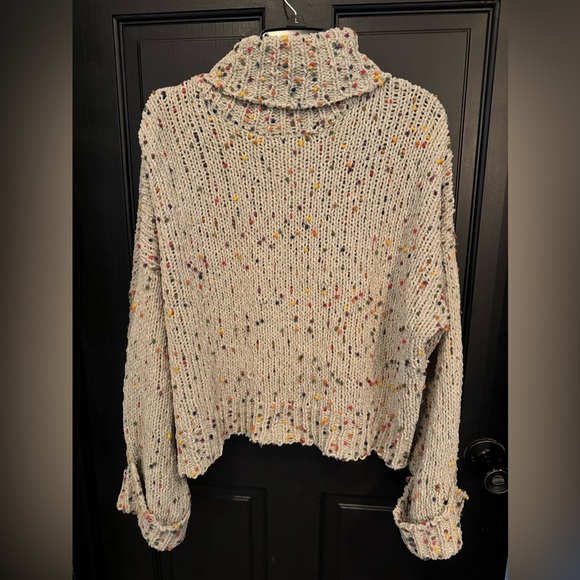 Pol Chunky Knit Confetti Sweater - Picture 3 of 10